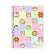 Caderno Universitário Spice Feminino Animaizinhos Tilibra - 10M 160F 7891027349158 1