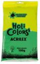 Pó Colorido Holi Colors Acrilex 511 Verde Bandeira 